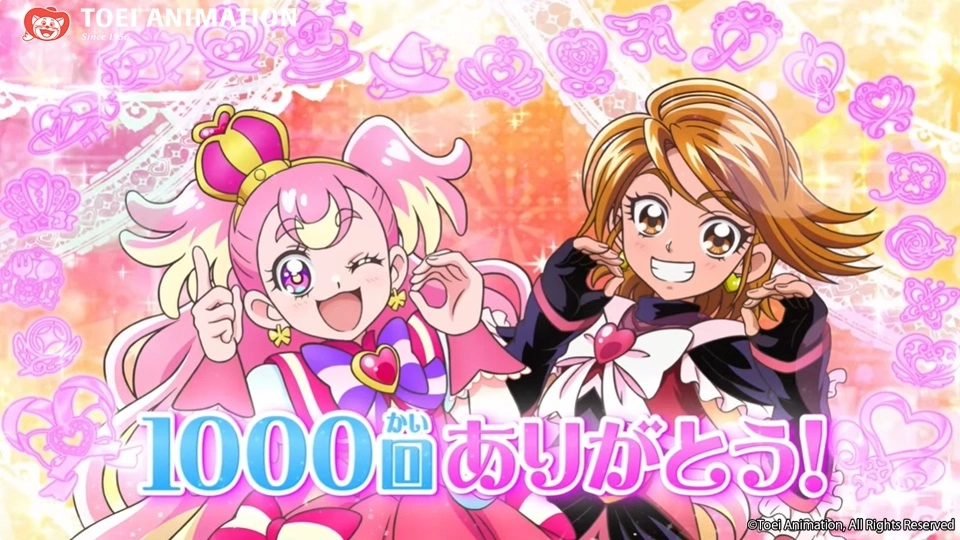 PRETTY CURE RAGGIUNGE I 1000 EPISODI