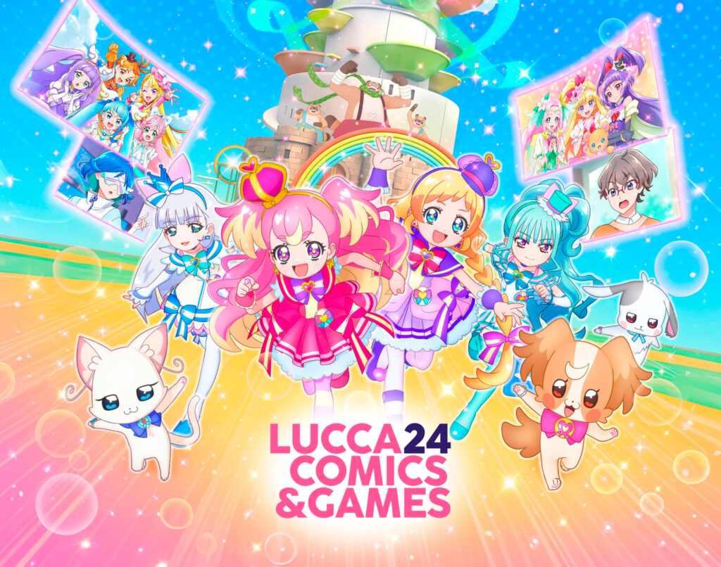 La storia italiana: Pretty Cure a Lucca Comics & Games 2024